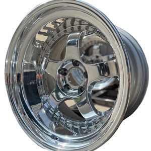 ล้อแม็กซ์ขนาด 18 19 20 นิ้ว 5x114.3 5x120 แบบ 2 ชิ้น ขอบลึก สีเงินโครม ล้อฟอร์จ ล้ออัลลอยด์ สำหรับรถยนต์นั่งส่วนบุคคล - Product Image 1