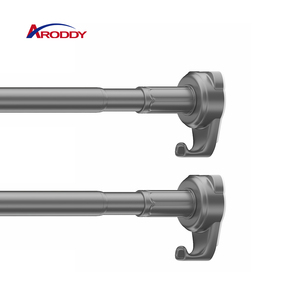 ARODDY Conteneur complet (FCL) – Barre de tension en acier au carbone de 1,1 à 1,9 m pour la rénovation facile de la maison, idéale pour les commandes postales (mail order box) – Tringles à rideaux métalliques - Product Image 1