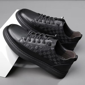 Chaussures de skate Daodao CH73 pour hommes, dessus en cuir de vache, chaussures de sport toutes saisons - Product Image 3