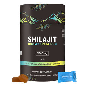 NUEVAS Gomitas de Shilajit del Himalaya, Resina de Shilajit, <span class=keywords><strong>Tribulus</strong></span> <span class=keywords><strong>Terrestris</strong></span>, Ashwagandha, Panax Ginseng, Gomitas para Energía, Cerebro e Inmunidad - Product Image 6