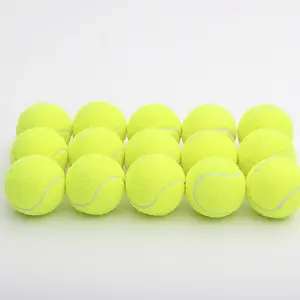 Bola de tênis personalizada, venda quente de fábrica, adulto, bola de treinamento