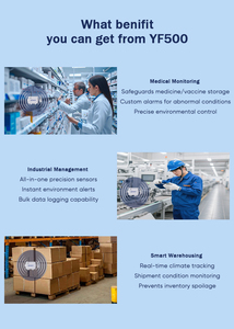 RS485เซ็นเซอร์อุณหภูมิความชื้นไร้สาย/WiFi/Lorawan-ติดผนังสำหรับใช้ในเรือนกระจกและอุตสาหกรรม - Product Image 5
