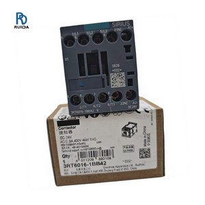 คอนแทคเตอร์แบบ 3 เฟส รุ่นใหม่ พร้อมหน้าสัมผัสเสริม 1 NC 3RT6016-1BB42 สำหรับ PLC และระบบอัตโนมัติในอุตสาหกรรม - คอนแทคเตอร์พลังงานสำหรับผู้ขายระดับทอง C - Product Image 1