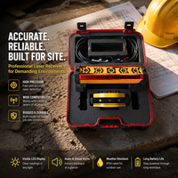 Système de niveau laser rotatif industriel monté sur tracteur Agriculture Laser Land Leveling Transmitter Receiver Detector Control Box