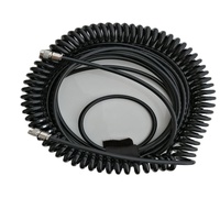 Câble spiralé à double blindage en cuivre de qualité médicale professionnelle pour usage industriel et automobile - Modèle KaiMei RVUT9C*1.5MM2