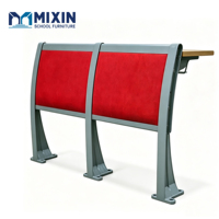 Chaises empilables confortables pour auditorium scolaire, salles de conférence, salles de formation et espaces communautaires