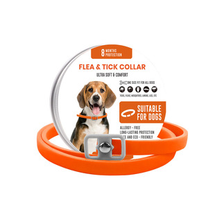 Collier <span class=keywords><strong>répulsif</strong></span> pour insectes pour animaux de compagnie avec <span class=keywords><strong>huile</strong></span> <span class=keywords><strong>essentielle</strong></span> de plantes naturelles pures, colliers apaisants contre les moustiques pour <span class=keywords><strong>chat</strong></span> et chien - Product Image 3