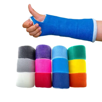 Plâtre orthopédique en fibre de verre pour fracture osseuse, plâtre orthopédique pour immobilisation du bras et de la jambe, ruban adhésif orthopédique imperméable