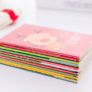 Papelería Barata al por Mayor, Regalo Promocional Personalizado de Navidad, Mini Cuaderno de Notas de 8.5x12cm, 10 Hojas, Encuadernación Cosida con Grapas - Product Image 4