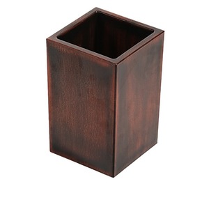 Boîtes à couverts, boîtes à pailles et boîtes de rangement en plastique imitation bois de style antique pour hôtels et restaurants. - Product Image 4