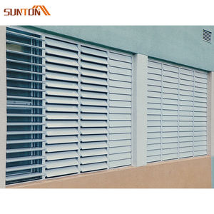 Fenêtres à persiennes en aluminium réglables de type persiennes en alliage d'aluminium sur mesure à prix d'usine pour l'extérieur des maisons et des hôtels - Product Image 5