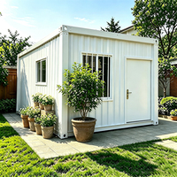 Casa Contenedor Desmontable y Transpirable Personalizada para Exteriores: Hospital, Sótano, Comedor, Escalera, Patio, Edificio de Oficinas, Dormitorio