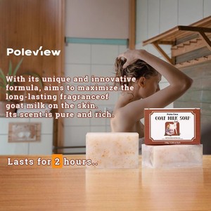 Vitamina C Jabón de leche de cabra hecho a mano Jabón de leche de cabra Jabón natural hecho a mano Barra blanqueadora Vitamina - Product Image 5