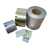 Rouleau de feuille d'aluminium formé à froid pour emballage pharmaceutique sous blister, feuille d'aluminium composite imprimée, emballage à bulles grandes