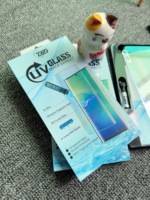 Protecteur d'écran en verre trempé à colle UV inodore et sans pollution de haute qualité pour téléphones mobiles VIVO Y200/Y200pro