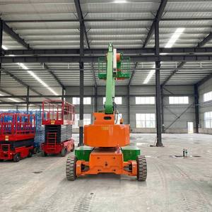 Plataforma Elevadora Articulada Autopropulsada de 16 m, Capacidad de 230 kg, Plataforma Aérea Hidráulica para Mantenimiento Industrial - Product Image 5