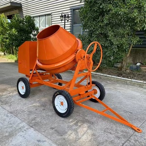 Piccola Betoniera per Edilizia, Modelli Elettrici, a Benzina e Diesel, con Capacità Produttiva di 4-8 M/h. Miscelatore Mobile - Product Image 2