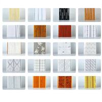 Paneles de Techo de PVC Texturizados Ecológicos para Sala de Estar, Paneles de Techo Decorativos de Vinilo Insonorizantes para Hogar Moderno