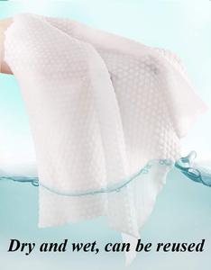 Petits mouchoirs en coton biodégradables jetables personnalisés de 20x20 cm <span class=keywords><strong>Serviette</strong></span> de visage non tissée pour les soins de la peau - Product Image 5