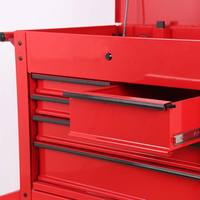 Chariot à outils robuste DM avec roues, coffre à outils à 5 tiroirs, logo personnalisé, grande capacité