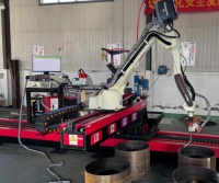 Bras de robot de soudage industriel à 6 axes et positionneur avec système de soudage automatique programmable MIG TIG CO2