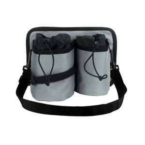 Travel <b>Drink</b> Holder With Shoulder Strap And Zippered Pocket Portable Beverage Insulation Cup Sleeve For Luggage Use - Product Image 2