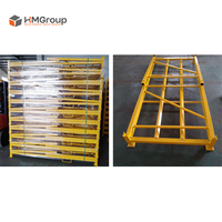 Étagère de rangement pliable en acier métallique robuste, revêtement poudré personnalisé, pour pneus de voiture et de camion