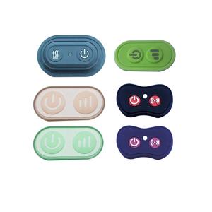 Botón de silicona masajeador de cuello calentador botón clave cuero cabelludo y teclado Silla de masaje para uso de electrodomésticos - Product Image 3