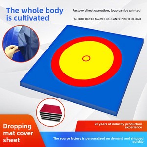 Judo chinois Sanda tapis de sol de protection PVC éponge couverture d'entraînement lutte libre tapis de compétition équipement d'arts martiaux - Product Image 2