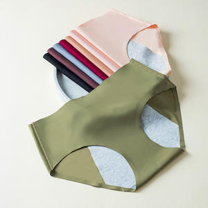 Femmes cyclisme sous-vêtements évacuation de l'humidité fille glace soie sans trace menstruation période respirant grande taille période culotte - Product Image 3