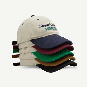 Оптовая продажа, мужские хлопковые кепки унисекс с вышивкой и логотипом, повседневные Хлопковые бейсболки с 6 вставками в стиле пэчворк, однотонные кепки