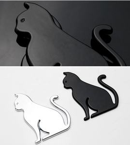 Emblemi in metallo <span class=keywords><strong>per</strong></span> <span class=keywords><strong>auto</strong></span> e Design <span class=keywords><strong>auto</strong></span> <span class=keywords><strong>adesivi</strong></span> <span class=keywords><strong>per</strong></span> <span class=keywords><strong>auto</strong></span> e distintivi in metallo con Design gatto con adesivo 3M - Product Image 4