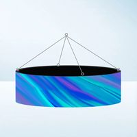 Module LED flexible P2 320x160mm, panneau LED souple pliable pour affichages créatifs cylindriques et irréguliers