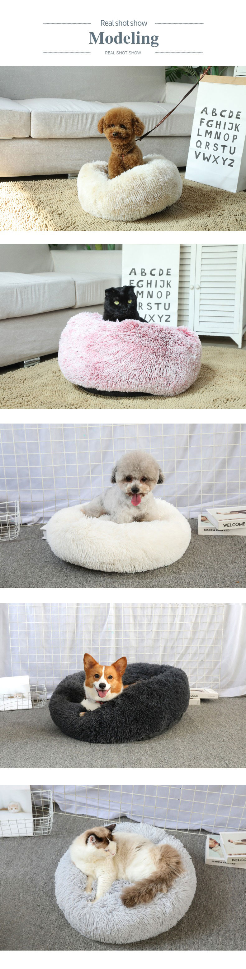 Top Sale Luxury Pet Mat Multi Colors Plush Pet Beds For Cat And Dog