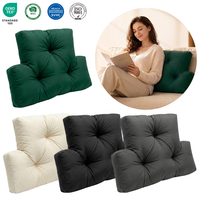 Oreiller ergonomique en mousse à mémoire de forme OEM ODM pour le soutien du dos et de la taille, idéal pour la maison, le salon, le bureau, et comme oreiller de lecture personnalisé pour le soutien lombaire.