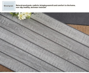 Carreau de céramique moderne 300x600 simple grain de bois massif <span class=keywords><strong>brique</strong></span> vieillie antidérapante <span class=keywords><strong>pour</strong></span> villa <span class=keywords><strong>mur</strong></span> extérieur et hôtel revêtement de sol en plastique - Product Image 6