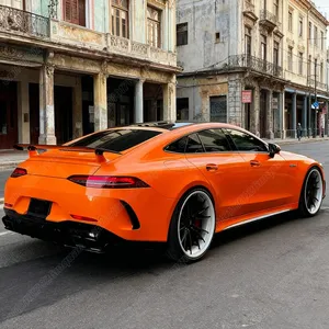 ชุดแต่งครีบกันชนหลังด้านข้างสำหรับรถยนต์ AMG GT50 GT63 X290 Sedan ปี 2015 2016 2017 2018 - Product Image 3