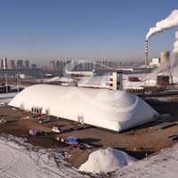 Dôme d'air industriel de haute qualité à prix raisonnable Installation rapide Démontage Charge de neige Résistance au vent Entrepôts de conception