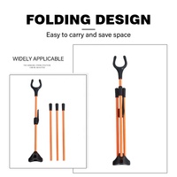 Support d'arc classique SPG pliable automatique tir à l'arc Longbow composé arc et flèche ensemble accessoires support jambes support professionnel