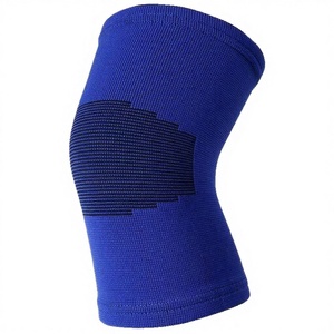 Genouillères de compression élastiques et respirantes pour adultes à prix abordable – Protection professionnelle en nylon et coton pour le sport - Product Image 3