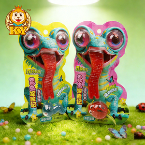 Gomitas Masticables con Forma de Insecto y Sabor a Fruta, con <span class=keywords><strong>Ojos</strong></span> y Lengua, Dulces Suaves - Product Image 3