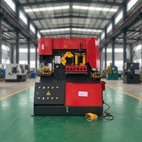 Machine de découpe et de poinçonnage hydraulique certifiée CE, série QA32, 360KN-500KN, pour la fabrication de structures en acier