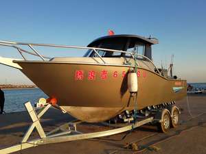 Pantoon-barco de pesca de nuevo diseño chino, barco de pesca de <span class=keywords><strong>jet</strong></span> ski, barco de pesca con cabina de aluminio certificado, 2022 - Product Image 6
