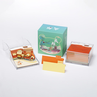 2025 nouveau papier artisanat ville rue 3D bloc Note feuilles mobiles 150 pages bloc-notes Cubes