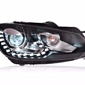 ชุดไฟหน้า LED สำหรับ Golf 6 ปี 09-13 รุ่นดัดแปลงแบบ R20 พร้อมไฟเดย์ไลท์แบบ Tear-Eye สภาพใหม่ - Product Image 2