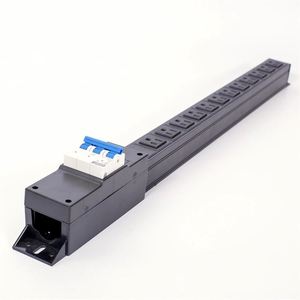 Soket PDU Saklar Udara 3P Rak Amerika 12 Jalur Pemutus Sirkuit Soket PDU 3 Fasa - Product Image 3