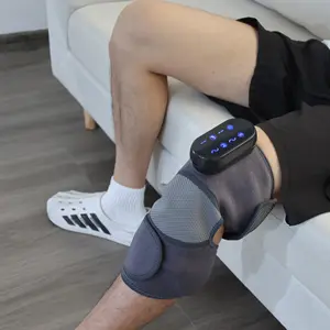 Перезаряжаемый беспроводной умный электрический ФИЗИОТЕРАПЕВТИЧЕСКИЙ горячий компрессор нагревательный массажер для ног и колена при артрите с теплой и вибрацией