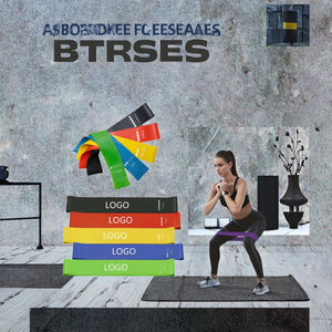 Bandass Bandes de Résistance Élastiques Robustes en TPE de Haute Qualité pour Fitness, Entraînement des Fessiers et des Hanches, Exercices de Gym et Étirements, <span class=keywords><strong>Bande</strong></span> de Résistance pour Bras - Product Image 3