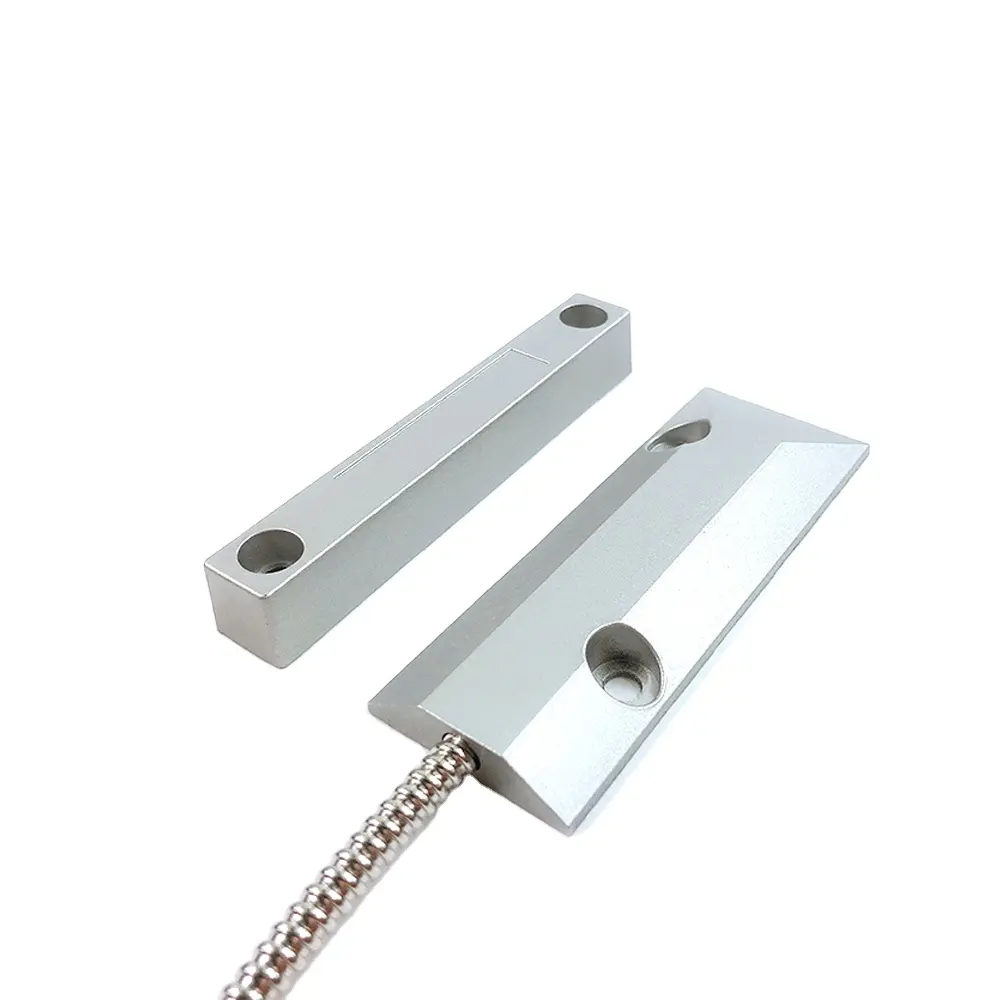 Nordson Silver Metall gehäuse Alarm Kabel Tür Magnets ensor Tür kontakt für Garagentor steuerung