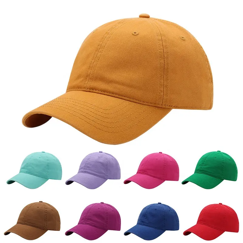 Factory sale custom logo embroidery patch stylish hats men blank sport baseball hats